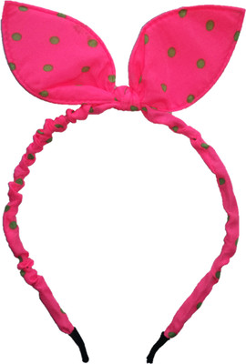 

MRUVA Hair Accessories for Girls Cute Rabbit Ears Hair Band for Baby Girls - Hair Band For Girls (Pink) Hair Band(Pink)