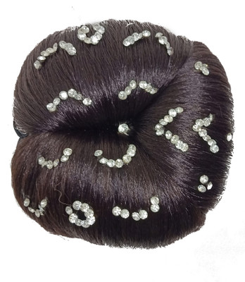 

BOXO Artificial Synthetic Hair Juda Accessories For Women, Black Hair Accessory Set(Black)