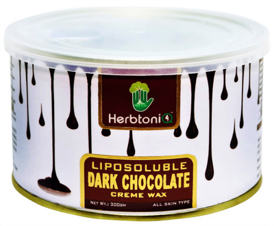 

HerbtoniQ Liposoluble Dark Chocolate Creme Wax 300g With 50 Medium Size (9x3 Inch) Wax Strips Wax(300 g)
