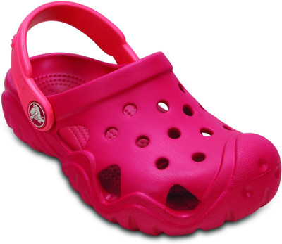 

Crocs Boys & Girls Slip-on Clogs(Pink, Raspberry/coral