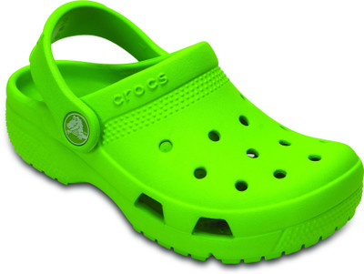 

Crocs Boys & Girls Slip-on Clogs(Green, Volt green