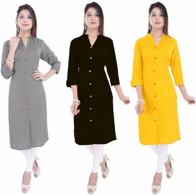 Ddcott Casual Solid Women