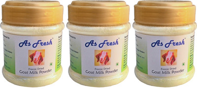 

As Fresh Freeze Dried Goat -200gm plus 100 gm free Milk Powder(298 g, Pack of 3)