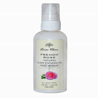 

Lemon Charm Organic French Rose Natural Glow and Gleam Enhancing Face Serum(100 ml)
