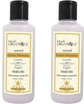 

khadi organique Levander Fairness Lotion 420 ml parabeen free pack of 2 (420 ml)(420 ml)