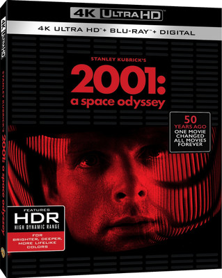 

2001: A Space Odyssey (4K UHD + HD + Blu-ray Bonus) (Slipcase Packaging) (Fully Packaged Import)(4K(UHD) Blu-ray English)