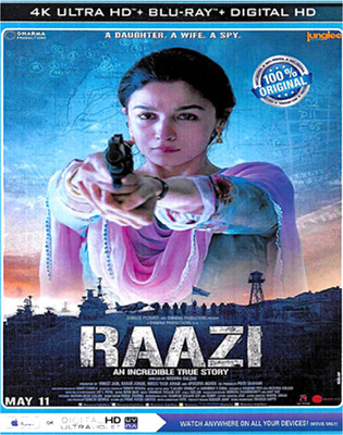 

RAAZI(DVD Hindi)