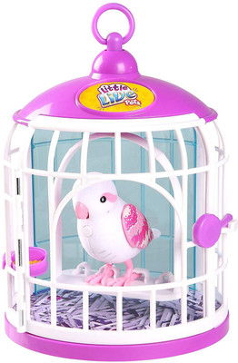 

Little Live Pets S3 Bird with Cage, Multi Colour Color(Multicolor)