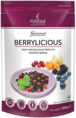 

Rostaa Gourmet Berrylicious Bilberries(200 g, Pouch)