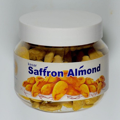 

ambrosia delicatessen SAFFRON (KESAR) ALMOND Almonds(250 g, Plastic Bottle)