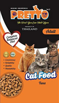 

pretto Adult Tuna Tuna 3 kg Dry Cat Food