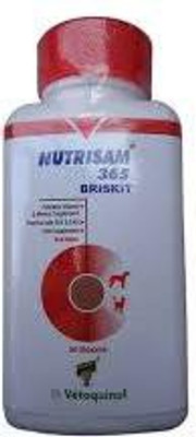 

vetoquinol 8904149104143 , Nutrisam , vitamins, palatable vitamin and mineral , enriched with EFA and EAA Feed Pet Health Supplements(50 Pieces)