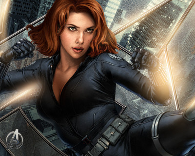 

Movie The Avengers Black Widow Scarlett Johansson HD Wallpaper Background Paper Print(12 inch X 18 inch, Rolled)