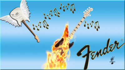 

Akhuratha Music Guitar Wall Poster Fine Art Print(12 inch X 18 inch, Rolled)
