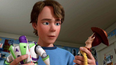

Movie Toy Story Woody Buzz Lightyear Andy HD Wallpaper Background Paper Print(12 inch X 18 inch, Rolled)