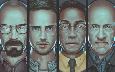 

Aabhaas Breaking Bad Wall Poster Fine Art Print(12 inch X 18 inch, Rolled)