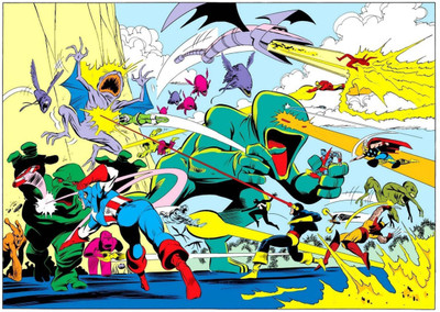 

Akhuratha Avengers Fine Quality Wall Poster Paper Print(12 inch X 18 inch, Rolled)