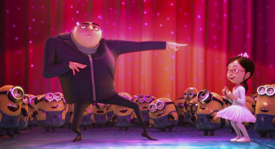 

Movie Despicable Me Gru Margo HD Wallpaper Background Paper Print(12 inch X 18 inch, Rolled)