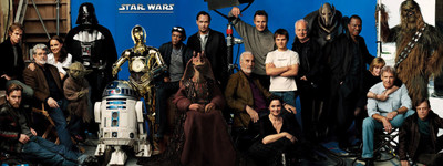 

Akhuratha Poster Movie Star Wars George Lucas C-3PO Jar Jar Binks Harrison Ford R2-D2 Chewbacca Darth Vader Cast Yoda General Grievous Samuel L. Jackson HD Wallpaper Background Fine Art Print(12 inch X 18 inch, Rolled)