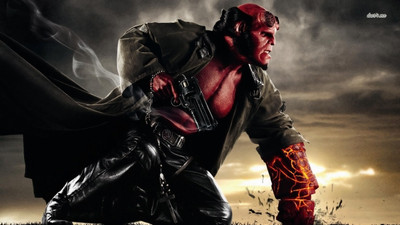 

Akhuratha Poster Movie Hellboy HD Wallpaper Background Fine Art Print(12 inch X 18 inch, Rolled)