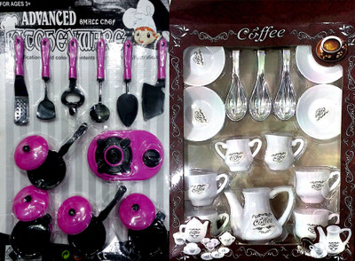 

HILY -Purple coloured Kitchen set with Cupset for Kids-Hily678