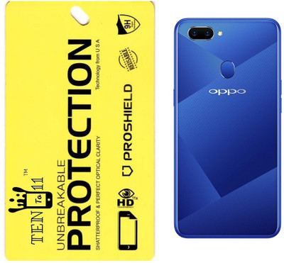 Ten To 11 Back Screen Guard for OPPO A5, Oppo A3s, Realme 2(Pack of 1)