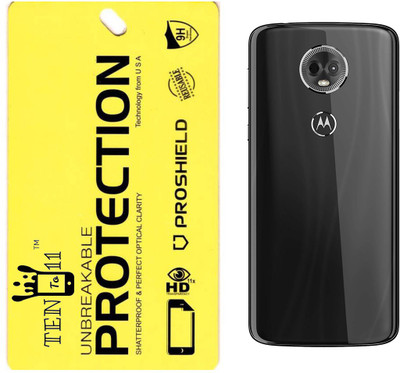 Ten To 11 Back Screen Guard for Motorola Moto E5 Plus(Pack of 1)