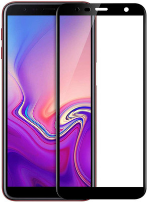INFINITYWORLD Edge To Edge Tempered Glass for Samsung Galaxy J6 Plus(Pack of 1)