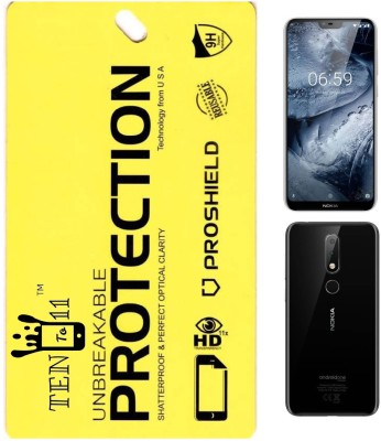 Ten To 11 Front and Back Screen Guard for Nokia 6.1 Plus(Pack of 1)