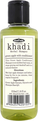 

Leafveda Khadi Green Apple + Conditioner Shampoo(210 ml)