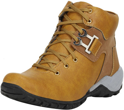 

ample shoe 113 Boots For Men(Tan