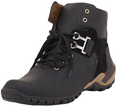 

ample shoe Boots For Men(Black