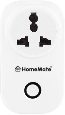 HomeMate WiFi Smart Multi Plug Socket | Works with Smart Life, Alexa, Google Home and IFTTT(White)