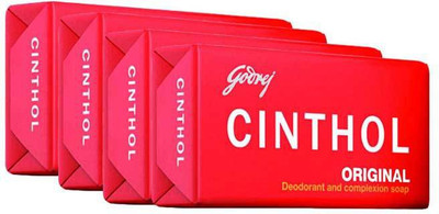 

Godrej CINTHOL ORIGINAL SOAP 100 GM (PACK OF 4)(400 g, Pack of 4)