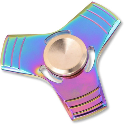 

Saco Rainbow multicolor Fidget Metal Finger Spinner(Multicolor)