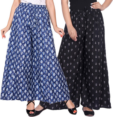 Aawari Regular Fit Women Multicolor Trousers