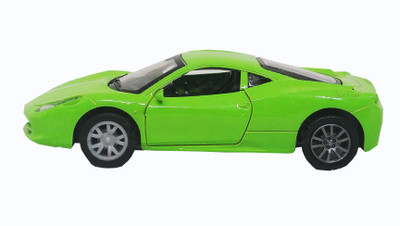 

Jack Royal Die Cast Model Pull-Along, Open-able Doors Scale 1:32 Car(Green)