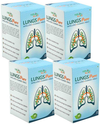 

Nature Sure Lungs Pure Capsules for Men & Women – 4 Packs (4 x60 Capsules)(240 No)