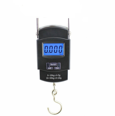 

Akshar Digital Weighing 50Kg Portable Hook Type Scale, Black Weighing Scale(Black)