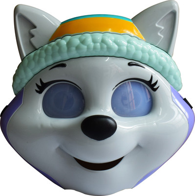 

Kiditos Paw Patrol Cosplay Everest LED Mask Halloween Party Props(Multicolor)