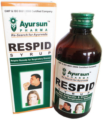 

Ayursun Pharma Ayurvedic Respid Syrup For Cough Cleanser(100 ml)