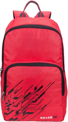 KILLER Red Small Outdoor Mini Backpack 12L Daypack 12 L Backpack(Red)