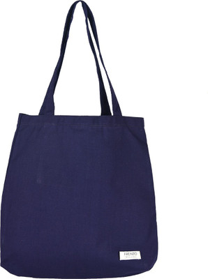 

frenzo Reusable Tote cum Handbag Bag-Multipurpose Bag (100% Cotton Canvas)-Jhola Multipurpose Bag(Blue, 15 L)