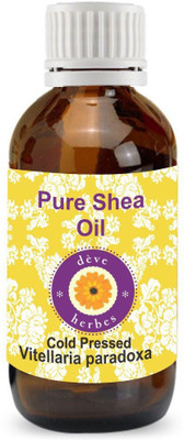 

Deve Herbes Pure Shea Oil (Vitellaria paradoxa) 100% Natural Therapeutic Grade Cold Pressed(100 ml)