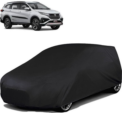 Purpleheart Car Cover For Tata Tiago (Without Mirror Pockets)(Black)