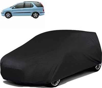 GoldRich Car Cover For Tata Indigo Marina (Without Mirror Pockets)(Black)