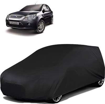 GoldRich Car Cover For Ford Fiesta Classic (Without Mirror Pockets)(Black)