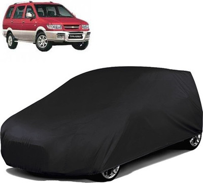 Purpleheart Car Cover For Chevrolet Tavera (Without Mirror Pockets)(Black)