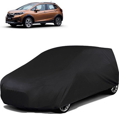 GoldRich Car Cover For Honda WR-V (Without Mirror Pockets)(Black)