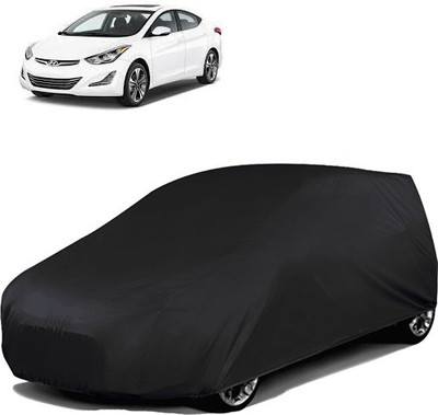 GoldRich Car Cover For Hyundai Elantra (Without Mirror Pockets)(Black)